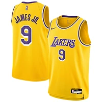 Maillot Nike Bronny James Jr. Swingman des Los Angeles Lakers pour jeunes - Édition Icon