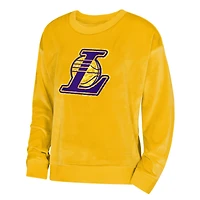 Sweat-shirt Outerstuff Gold Los Angeles Lakers Step Back pour jeunes filles