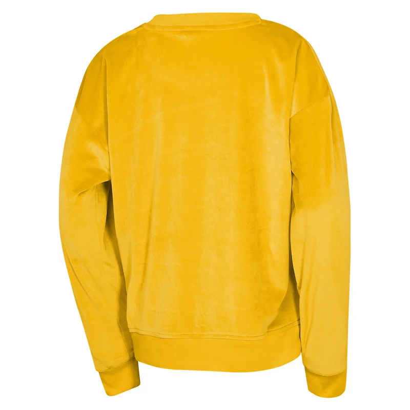 Sweat-shirt Outerstuff Gold Los Angeles Lakers Step Back pour jeunes filles