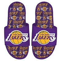 Sandales à enfiler en gel motif d'équipe ISlide Los Angeles Lakers pour jeune