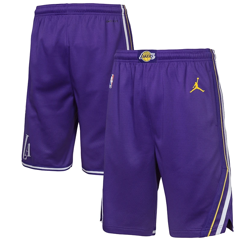 Youth Jordan Brand  Purple Los Angeles Lakers Authentic Statement Edition Swingman Shorts
