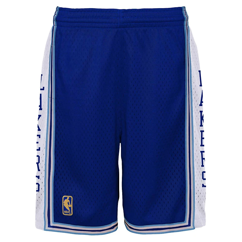 Short Swingman pour jeune Mitchell & Ness Royal Los Angeles Lakers Hardwood Classics