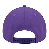 Youth New Era  Purple Los Angeles Lakers 9FORTY A-Frame Adjustable Hat