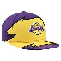 Casquette ajustée violette Break 59FIFTY des Los Angeles Lakers de New Era pour jeunes