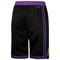 Youth Nike Black Los Angeles Lakers 2025/26 City Edition Swingman Performance Shorts