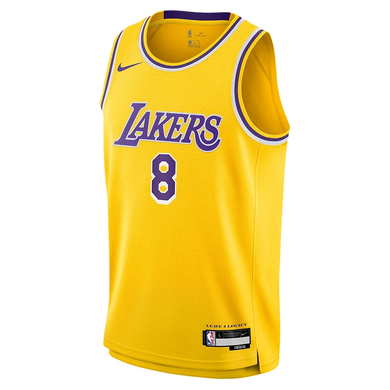 Youth Nike Kobe Bryant Gold Los Angeles Lakers 'Leave A Legacy' Swingman Jersey - Icon Edition