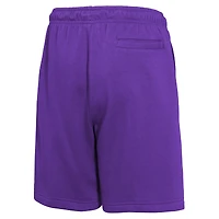Short en molleton Nike violet pour jeunes Los Angeles Lakers Courtside Club