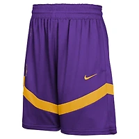 Youth Nike Purple Los Angeles Lakers Practice Mesh Shorts