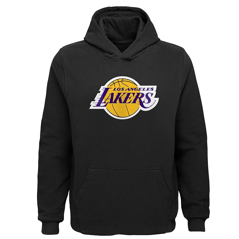 Youth Outerstuff Los Angeles Lakers Primary Logo Pullover Hoodie