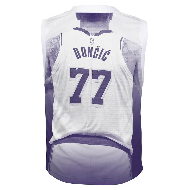 Youth Outerstuff Luka Dončić Purple Los Angeles Lakers Hometown Fashion Jersey