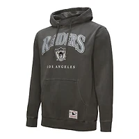 Sweat à capuche gris Mitchell & Ness Los Angeles Raiders Slot