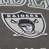 Sweat à capuche gris Mitchell & Ness Los Angeles Raiders Slot