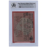 Marcus Allen Los Angeles Raiders Autographed 1983 Topps #294 Beckett Fanatics Witnessed Authenticated 10 Rookie Card with "HOF 03" Inscription