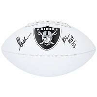 Marcus Allen Los Angeles Raiders Autographed Franklin White Panel Football with "NFL MVP 85" Inscription