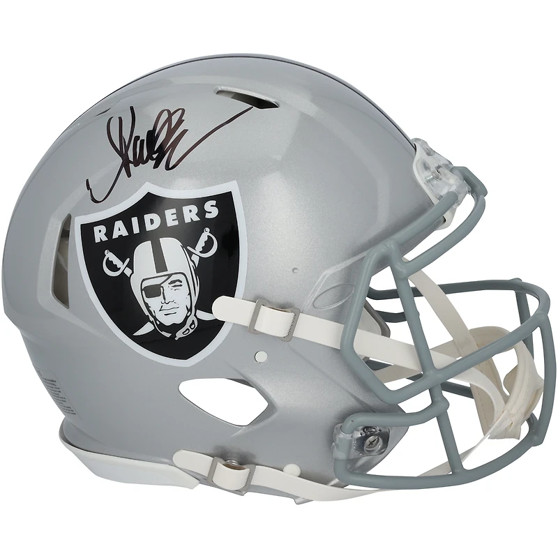 Casque Riddell Speed Authentic autographié par Marcus Allen, des Raiders de Los Angeles
