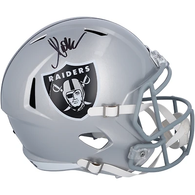 Marcus Allen Los Angeles Raiders Autographed Riddell Speed Replica Helmet