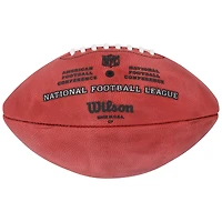 Ballon de football Wilson Duke dédicacé par Marcus Allen des Los Angeles Raiders