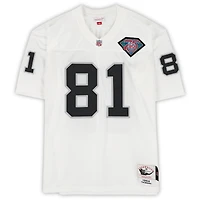 Tim Brown Los Angeles Raiders Autographed White 1994 Mitchell & Ness Authentic Jersey with "HOF 15" Inscription