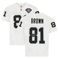 Tim Brown Los Angeles Raiders Autographed White 1994 Mitchell & Ness White Authentic Jersey 