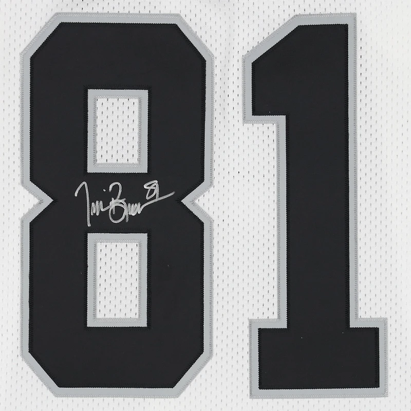 Tim Brown Los Angeles Raiders Autographed White 1994 Mitchell & Ness White Authentic Jersey 