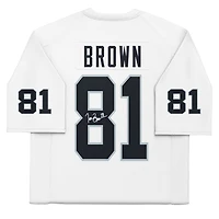 Tim Brown Los Angeles Raiders Autographed White 1994 Mitchell & Ness White Authentic Jersey 