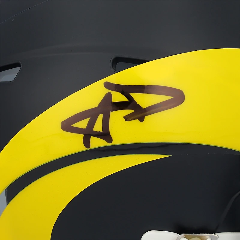 Aaron Donald Los Angeles Rams Autographed Riddell Rivalry Speed Mini Helmet