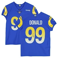 Aaron Donald Los Angeles Rams Autographed Royal Nike Elite Jersey