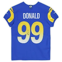 Aaron Donald Los Angeles Rams Autographed Royal Nike Elite Jersey