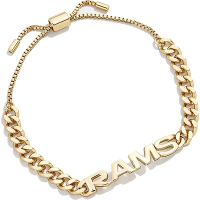 BaubleBar Gold Los Angeles Rams Chain Bracelet