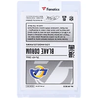 Blake Corum Los Angeles Rams 2024 Panini Prizm Manga Case Hit #M-BCO Rookie Card