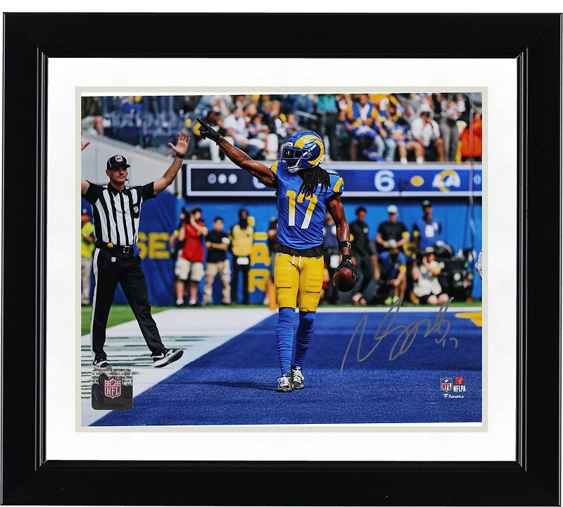 Davante Adams Los Angeles Rams Autographed 8" x 10" Touchdown Celebration Photograph