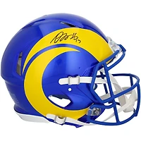 Casque Riddell Speed authentique autographié par Davante Adams des Los Angeles Rams
