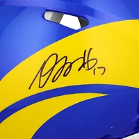 Casque Riddell Speed authentique autographié par Davante Adams des Los Angeles Rams