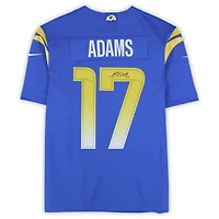 Davante Adams Los Angeles Rams Autographed Royal Nike Limited Jersey