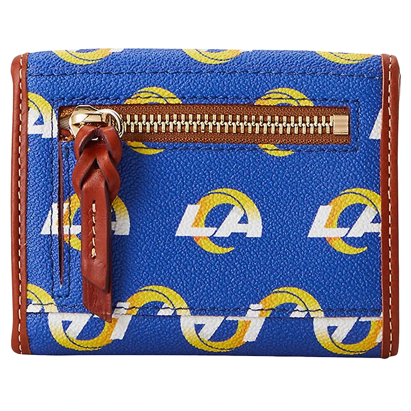 Dooney & Bourke Los Angeles Rams Portefeuille à rabat pour cartes de crédit