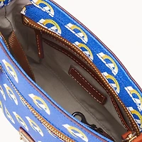 Dooney & Bourke Los Angeles Rams Signature Small Zip Crossbody Pursuit