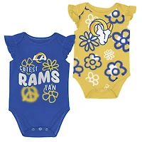 Ensemble deux pièces pour nouveau-né et nourrisson Outerstuff Los Angeles Rams The Sunshine