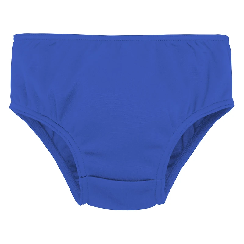 Ensemble deux pièces de pom-pom girl Spirit des Rams Los Angeles Royal pour filles d'âge préscolaire avec bloomers