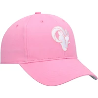 Girls Youth '47 Pink Los Angeles Rams Rose MVP Adjustable Hat