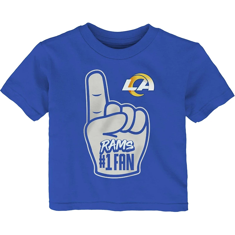 T-shirt pour bébé Royal Los Angeles Rams Hand-Off