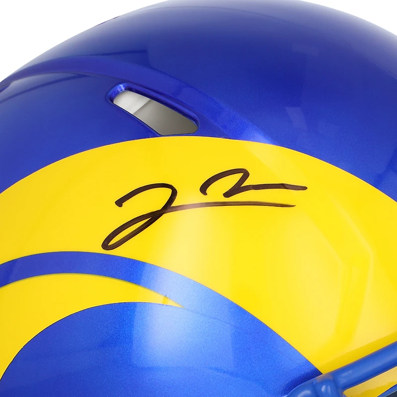 Jared Verse Los Angeles Rams Autographed Riddell Speed Authentic Helmet