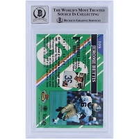 Jerome Bettis Los Angeles Rams Autographed 1993 Topps Stadium Club #108 Beckett Fanatics Witnessed Authenticated 10 Rookie Card