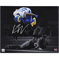 Kyren Williams Los Angeles Rams Autographed 16" x 20" Flip Spotlight Photograph