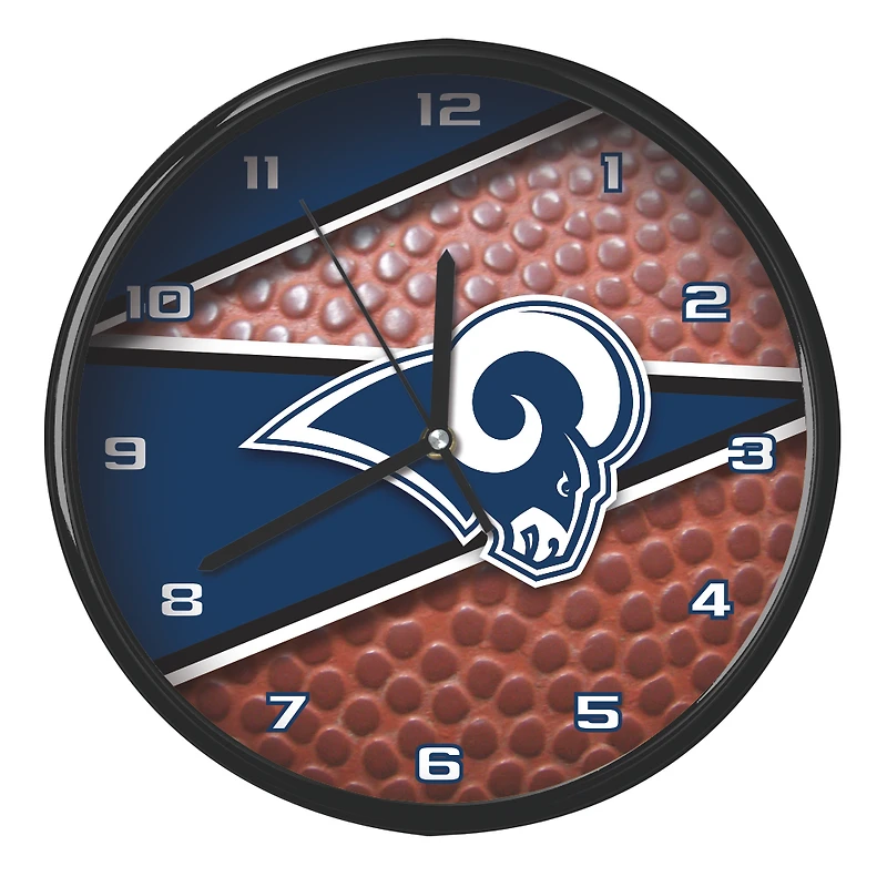 Horloge de football Los Angeles Rams 12''