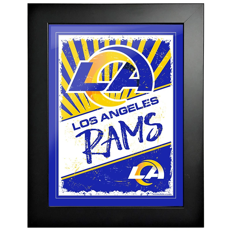 Los Angeles Rams - 12'' x 16'' Classic Print Framed Art