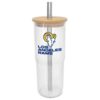 Los Angeles Rams 24oz. Glass Tumbler