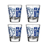 Los Angeles Rams 4-Pack 2oz. Shot Glass Set