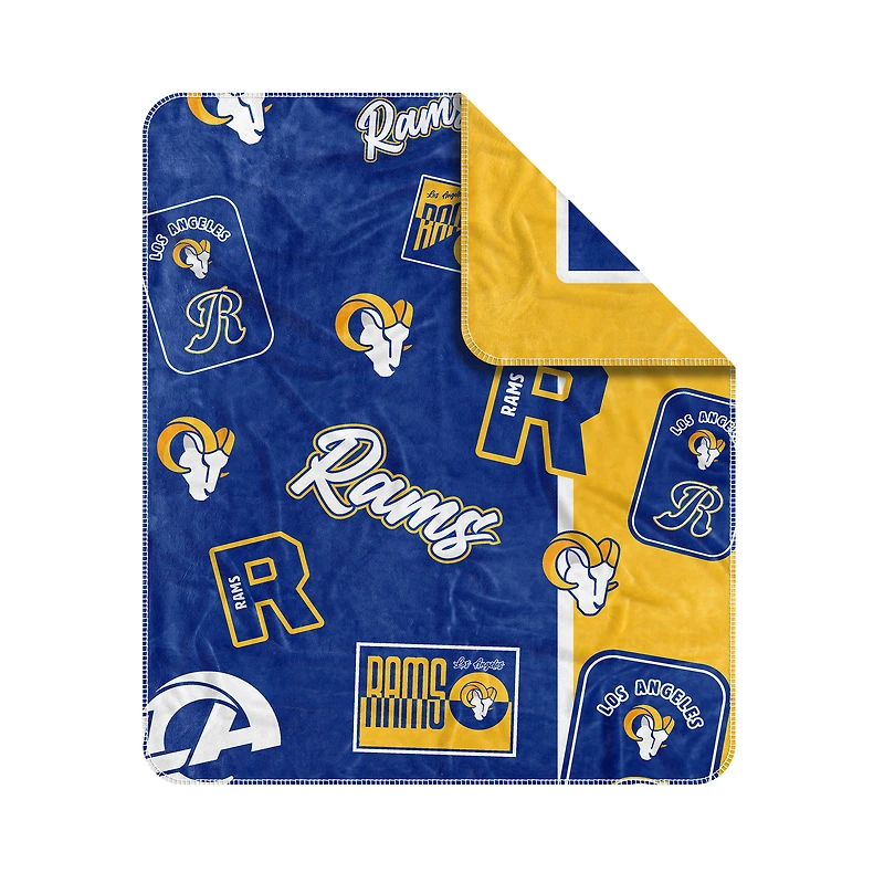 Couverture Dream Weave 50" x 60" des Los Angeles Rams