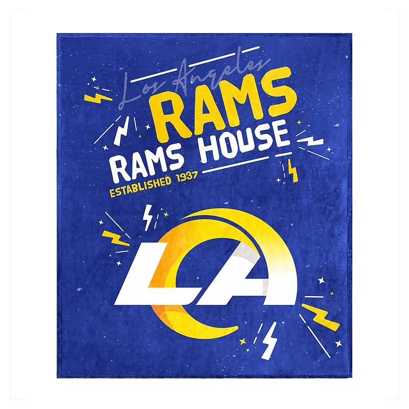 Couverture en peluche Los Angeles Rams 60" x 70"