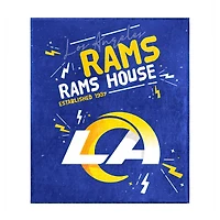 Couverture en peluche Los Angeles Rams 60" x 70"